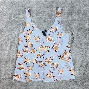 Daytrip Tank Women's Small Blue Floral